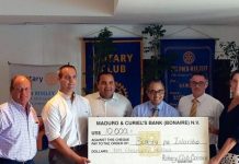 Entrega di donashon ‘Boneiru pa Islariba’