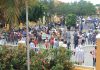 Pueblo a akudí masalmante na manifestashon