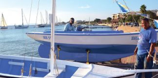 Boto piskadó bèk den Regata