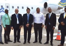 Buelo inougural di Aruba Airlines