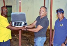 Inougurashon bòrchi skor Stadion Antonio Trenidad