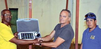 Inougurashon bòrchi skor Stadion Antonio Trenidad