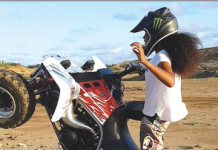 “Caribbean Drift Queen” den show na Aruba ku quad