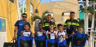 SV Juventus Kids preparando pa Aruba