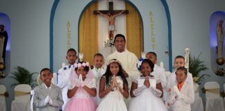 Promé Santa Komunion na Misa San Luis Beltran