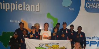 Boneiru bon representá na Aruba Hi-Winds