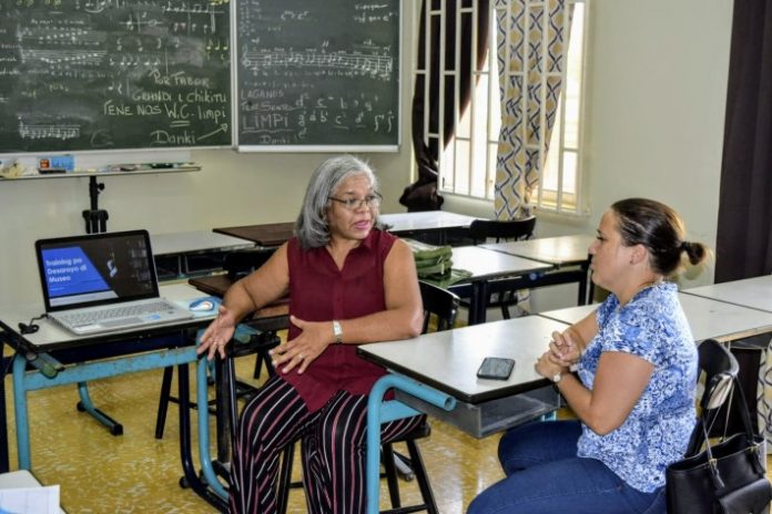 museólogo arubano, Ruby Eckmeyer