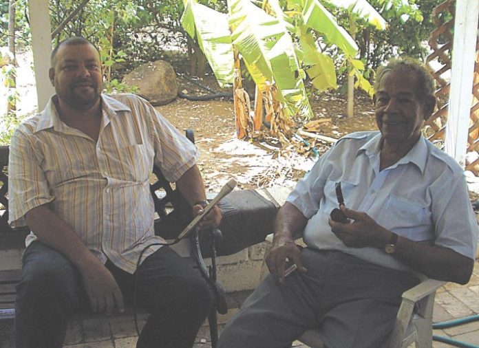 Romualdo huntu ku mi durante nos promé enkuentro.