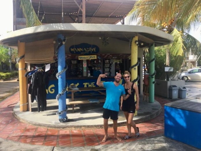 Sukursal nobo di Wannadive a habri su porta