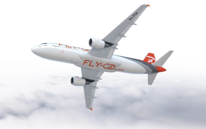 Avionnan dje seri A320 (Airbus) ku FLY-Caribbean lo bai usa inisialmente.