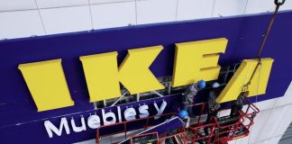 Dikon binida di Ikea na Colombia ta pará pa algu grandi