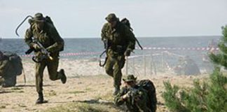 Treinen militar na diferente área