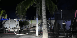 Truck di towing na candela