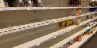 Na supermerkado promé ku wikènt largu Hopi keho tokante reinan largu i rèki bashí