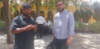 Kastigu pa hòmber ku a saka machete pa muhé