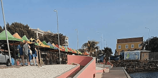 No tin kònteiner di sushi na Malekon