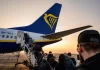 For di Aeropuerto di Eindhoven Diesun buelo di Ryanair a sali sin ekipahe