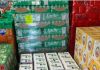 Diferensia grandi preis di serbes den supermerkado