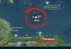 Bulando poko kilometer for kosta di Venezuela Avionnan di guera Merikano ta provoká máksimo alerta