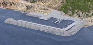 Limpiesa tereno ta kuminsá na The Farm pa proyekto Black Rocks Harbor