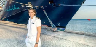 TUI Cruises ta nombra promé kapitan femenino
