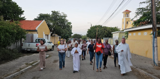 Fiesta La Bírgen di Lourdes