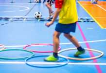 Sala nobo di deporte pa Skol Amplio Papa Cornes