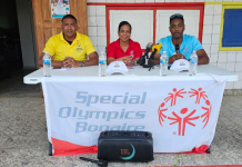 Djadumingu 8 di mart Walk-A-Thon anual di Special Olympics