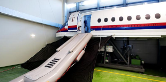 Seguridat di avion bou preshon