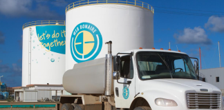 Interupshon temporal suministro awa via trùk