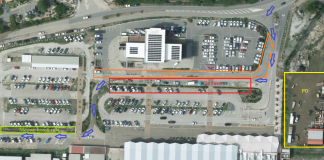 Trabou ekspanshon zona di parker Aeropuerto a kuminsá