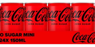 20 Porshento bendé ta Cola Zero Coca Cola sin suku oumentando na Boneiru