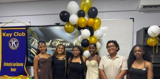 Kayli-Ann Wanga presidente Instalashon di Key Club Liseo Boneriano