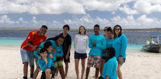 Junior Rangers ta yuda ku esfuerso importante