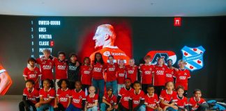 Talentonan di futbòl Boneriano ta haña sabor di futbòl tòp Hulandes