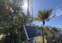 Promé toren monitoreo di founa instalá