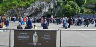 Perigrinonan da pisa suela na Lourdes