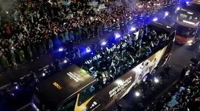 Argentina risibí pa míles di hende na Buenos Aires sin Messi