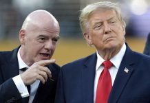 Despues krítika riba plan di invershon den Kopa di Mundu Infantino no a buska sosten di Trump
