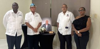 AFBW i USIBO a rindi Tributo na presidente di ABVO George Hernandez