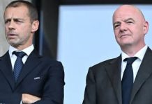 UEFA ta kuminsá kaso kontra FIFA i su Presidente