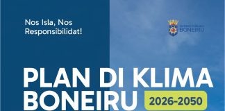 Kolegio Ehekutivo ta stipulá plan di klima Plan di Klima Boneiru 2026–2050