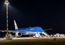 Flota nobo KLM A baha na Boneiru
