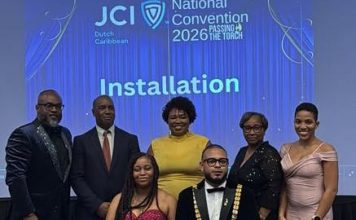 Serginho Finies presidente JCI Dutch Caribbean