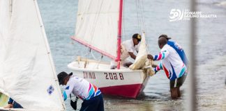Regata a inisiá ku hopi entusiasmo